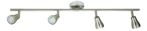 LAMPA JAWA LISTWA 4X7W GU10 ENERGO NIKEL MATT LAMPA JAWA LISTWA 4X7W GU10 ENERGO NIKEL MATT
