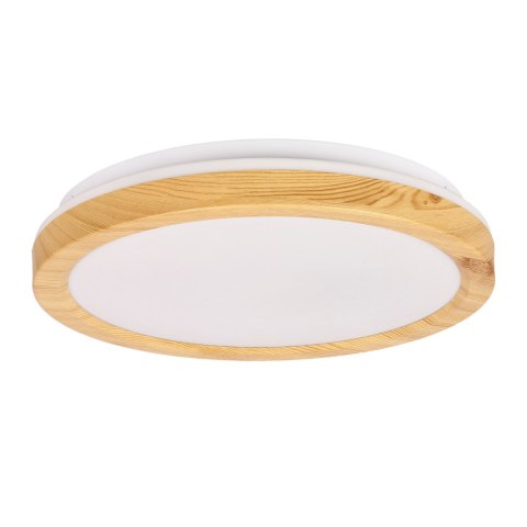 LAMPA SUFITOWA GANDAVA PLAFON 18W LED BIAŁO DREWNIANY 4000K LAMPA SUFITOWA GANDAVA PLAFON 18W LED BIAŁO DREWNIANY 4000K