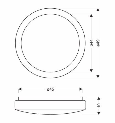 LAMPA SUFITOWA JASPER PLAFON 36W LED BIAŁY 4000K LAMPA SUFITOWA JASPER PLAFON 36W LED BIAŁY 4000K