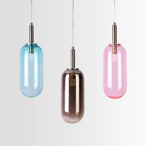LAMPA WISZĄCA FIUGGI 1 RÓŻOWY LAMPA WISZĄCA FIUGGI 1 RÓŻOWY
