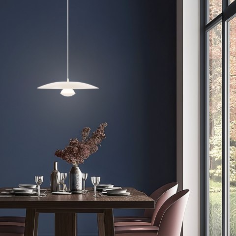 LAMPA WISZĄCA LUND 1 BIAŁY 114x34x34 LAMPA WISZĄCA LUND 1 BIAŁY 114x34x34