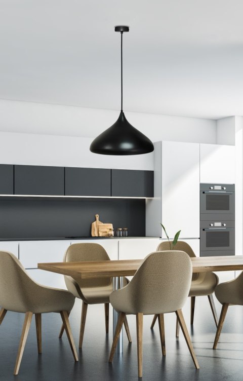 LAMPA WISZĄCA VIBORG 420mm 1 CZARNY LAMPA WISZĄCA VIBORG 420mm 1 CZARNY