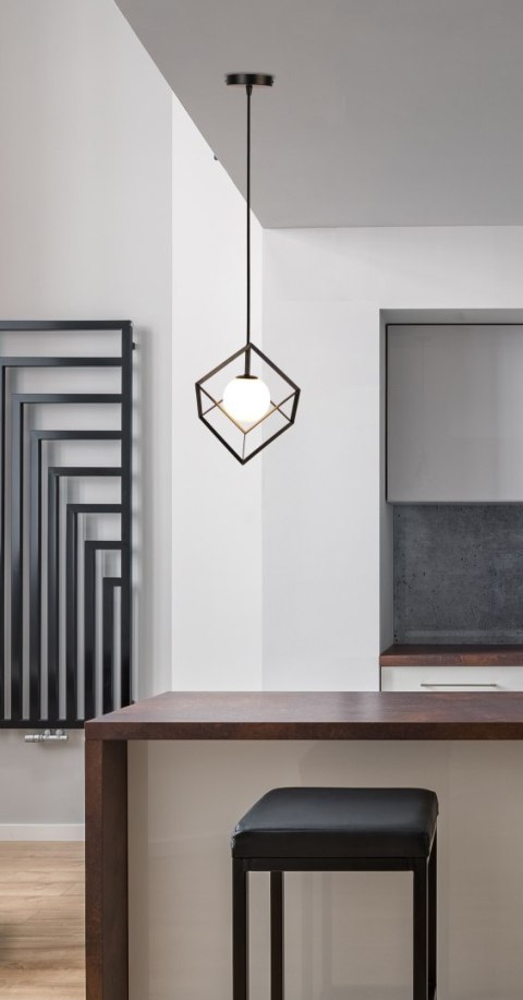 LAMPA WISZĄCA WEERT 1 CZARNY ZŁOTY 115x15x15 LAMPA WISZĄCA WEERT 1 CZARNY ZŁOTY 115x15x15