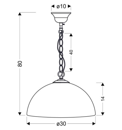 SUGAR LAMPA WISZĄCA 1X60W E27 PATYNOWY SUGAR LAMPA WISZĄCA 1X60W E27 PATYNOWY