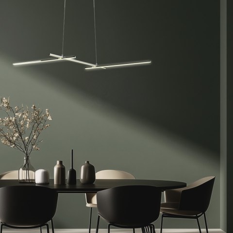 THASOS LAMPA WISZĄCA 103X23 23W LED CHROMOWY 4000K APETI