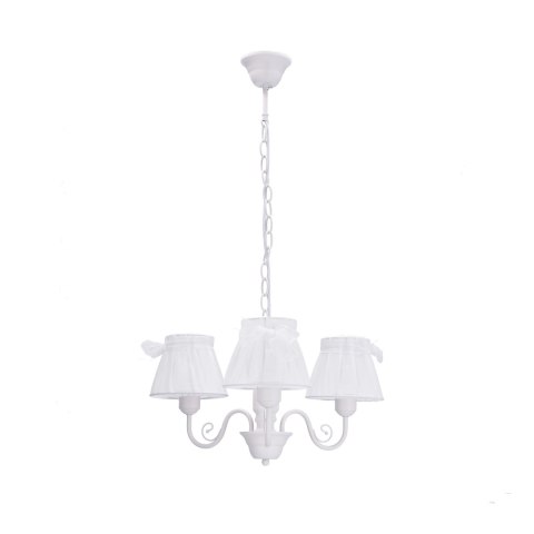 ZEFIR LAMPA WISZĄCA 3X40W E27 BIAŁY
