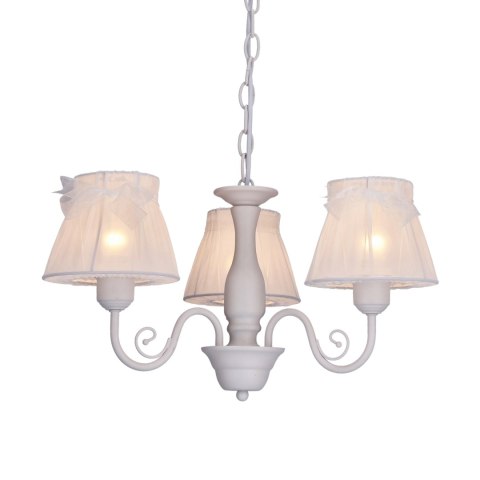 ZEFIR LAMPA WISZĄCA 3X40W E27 BIAŁY