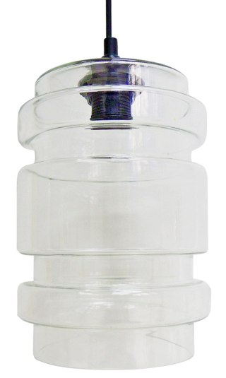 LAMPA WISZĄCA DECORADO 18 1X60W E27 KLOSZ BEZBARWNY