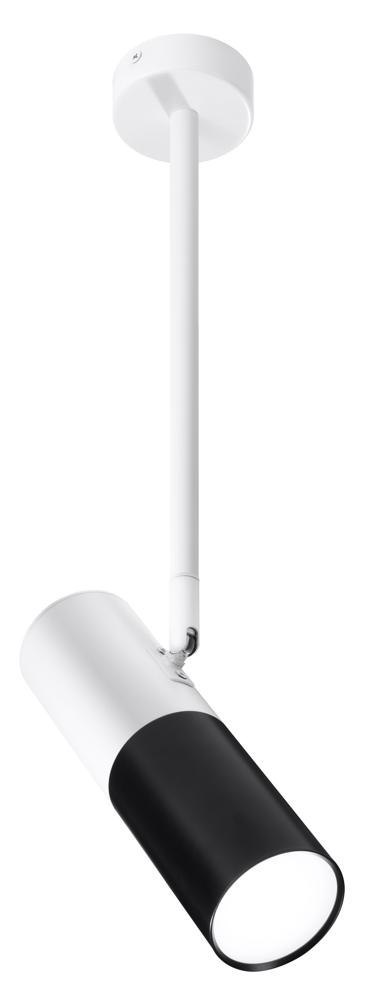 TUBA LAMPA WISZĄCA/SZTYCA 1X15W GU10 6,8/19,5 CZARNY+BIAŁY TUBA LAMPA WISZĄCA/SZTYCA 1X15W GU10 6,8/19,5 CZARNY+BIAŁY
