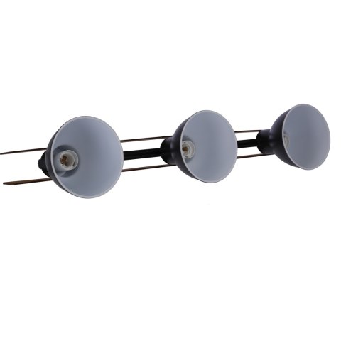 VARIO LAMPA WISZĄCA 3X60W E27 CZARNY