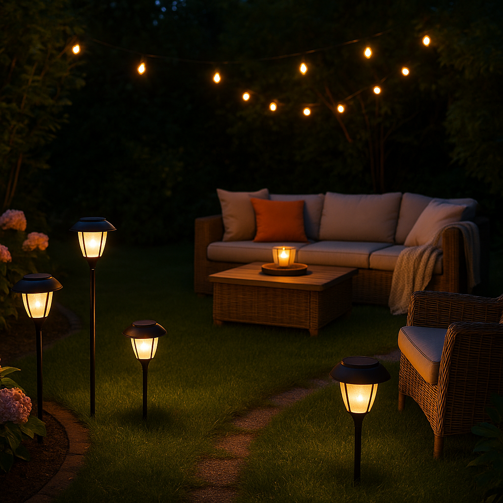 Letnie trendy w oświetleniu ogrodowym – jak stworzyć klimatyczną przestrzeń na wieczory